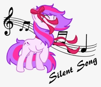 Cute Music Notes Oc Only Silent - Cartoon, HD Png Download, Transparent PNG