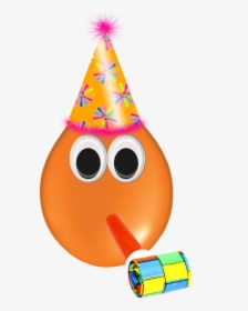 Birthday Hat Clipart King Head - Party Blower, HD Png Download, Transparent PNG