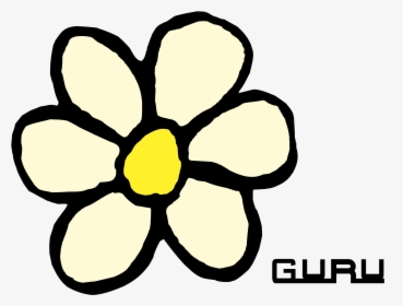 Guru Logo Png Transparent - Clothing Brand With Flower Logo, Png Download, Transparent PNG
