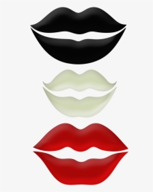 Black Shadow Lips Png, Transparent Png, Transparent PNG