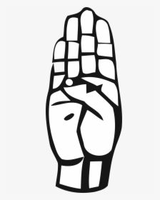 Sign Language B Clipart , Png Download - Sign Language B Clipart, Transparent Png, Transparent PNG