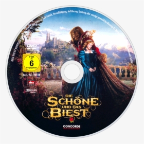 Beauty And The Beast Dvd Disc Image - Beauty And The Beast 2017 Disc, HD Png Download, Transparent PNG