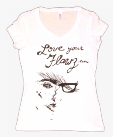 Caitlin Crosby Ladies White Tee - Active Shirt, HD Png Download, Transparent PNG