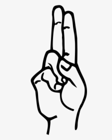 U In Sign Language Clipart, HD Png Download, Transparent PNG