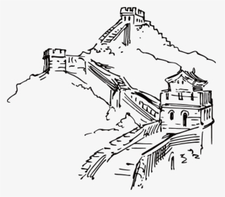 Great Wall Of China Illustration, HD Png Download, Transparent PNG