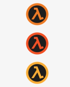 Half Life Lambda Logo Pin, HD Png Download, Transparent PNG