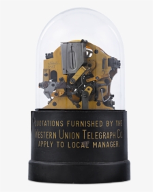Western Union Self-winding Stock Ticker - Ticker Tape Stock Photo Antique, HD Png Download, Transparent PNG