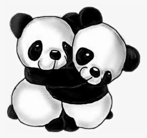 Transparent Hugs Clipart - Panda Hugs, HD Png Download, Transparent PNG