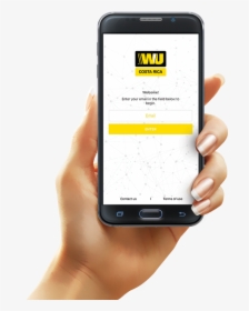 Wu App - App Hand Png, Transparent Png, Transparent PNG