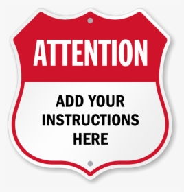 Blank Attention Sign, HD Png Download, Transparent PNG
