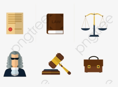 Gavel Clipart Justice - Laws Vector Free, HD Png Download, Transparent PNG
