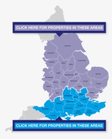 Map Yorkshire And Humber, HD Png Download, Transparent PNG
