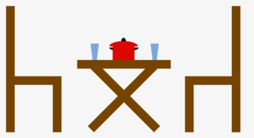 Table Chairs Dinner - Dinner, HD Png Download, Transparent PNG