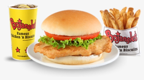 Bojangles Grilled Chicken Sandwich Combo With Fries - Grilled Chicken Sandwich, HD Png Download, Transparent PNG
