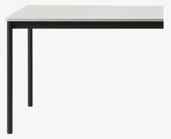 Base 18 Base Table Top Linoleum Plywood Whiteblack - White Table Top Ong, HD Png Download, Transparent PNG