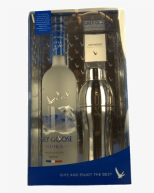 Grey Goose Gift W Shaker - Glass Bottle, HD Png Download, Transparent PNG