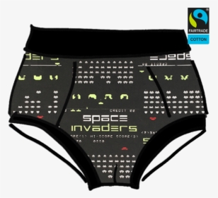 Mens Original Space Invaders , Png Download - Underpants, Transparent Png, Transparent PNG