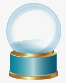Empty Snow Globe Blue - Transparent Snow Globe Png, Png Download, Transparent PNG