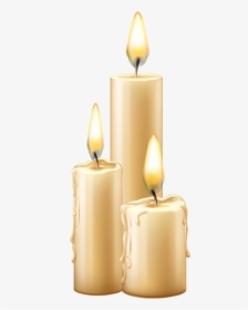 Candles Transparent Image Gallery - Lighted Candle Png, Png Download, Transparent PNG