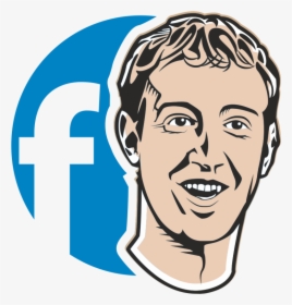 Zuckerberg Portrait Mark Free Download Image - Mark Zuckerberg Vector, HD Png Download, Transparent PNG