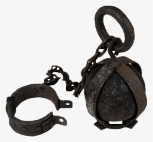 Ball And Chain Png - Prison Ball Chain, Transparent Png, Transparent PNG
