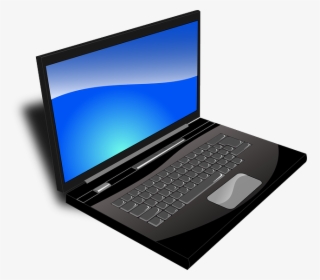Vector Graphic Computer Notebook Laptop - Transparent Background Laptop Clipart, HD Png Download, Transparent PNG