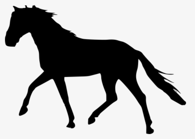 Horse Silhouette Png - Transparent Silhouette Of Horse, Png Download, Transparent PNG