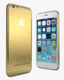 Iphone 6 Gold Png, Transparent Png, Transparent PNG