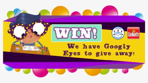 Googly Eyes Competition - Cartoon, HD Png Download, Transparent PNG