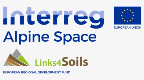 Links4soils - Logo Interreg Alpin Space, HD Png Download, Transparent PNG