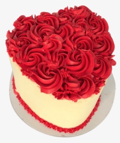 Red Velvet Heart Cake - Birthday Cake, HD Png Download, Transparent PNG