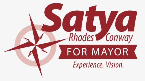 Satya Rhodes-conway For Mayor Logo - Logo Satya, HD Png Download, Transparent PNG