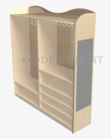 Birch Plywood Open Wardrobe With Hooks And Storage - Cupboard, HD Png Download, Transparent PNG