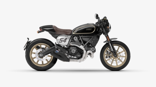 Transparent Motorcycle Standard Style - Ducati Scrambler Cafe Racer 2019, HD Png Download, Transparent PNG