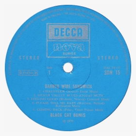 Decca Nova Sdn15 Black Cat Bones Label - Cd, HD Png Download, Transparent PNG