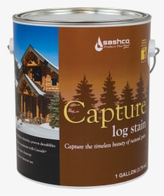 Capture Log Stain - Sashco Capture Capture Log Stain, HD Png Download, Transparent PNG