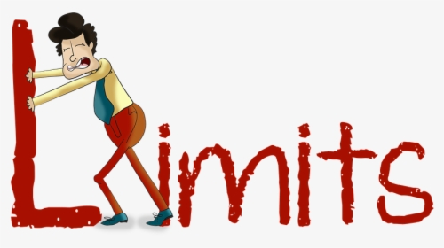 Limits, Push, Man, Strain, Cartoon - Limitations Cartoon, HD Png Download, Transparent PNG