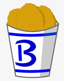 Chicken Leg Bfdi , Png Download - Bfdi Chicken Bucket, Transparent Png, Transparent PNG