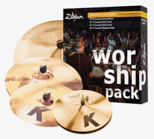 Zildjian K Custom Series Cymbal Set Worship - Zildjian Worship Cymbal Pack, HD Png Download, Transparent PNG