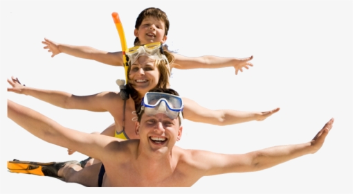 Thumb Image - Family At Beach Transparent, HD Png Download, Transparent PNG