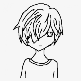How To Draw Anime Boy Face Draw A Anime Boy Hd Png Download Transparent Png Image Pngitem