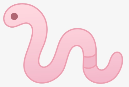 Worms Pink Frames Illustrations - Worm Clipart Cute, HD Png Download, Transparent PNG