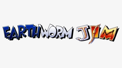 Earthworm Jim Logo Png, Transparent Png, Transparent PNG