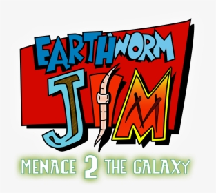Transparent Earthworm Jim Png - Jim Menace 2 The Galaxy, Png Download, Transparent PNG