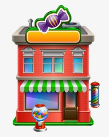 Casas Pal Cios E - Candy Store Clipart, HD Png Download, Transparent PNG