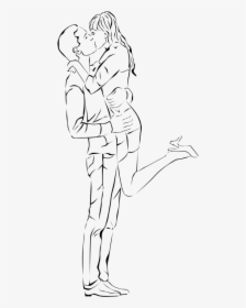 Clip Art Collection Of Free Drawing - Anime Couple Base Kissing , Free  Transparent Clipart - ClipartKey