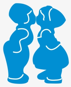 Kissing Couple Amsterdam Clipart , Png Download - Kissing Couple Xxxl, Transparent Png, Transparent PNG