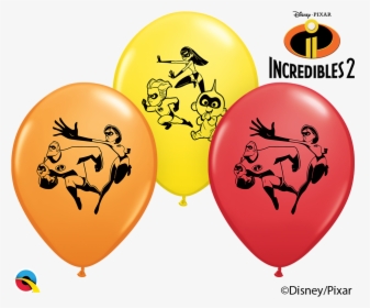 Party Supplies Incredibles 2 Party Supplies Latex Balloons - Dc Superhero Girls Latex Balloons, HD Png Download, Transparent PNG
