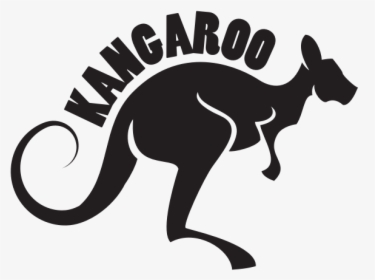 Kangaroo Silhouette Cut File - Kangaroo Vector, HD Png Download, Transparent PNG