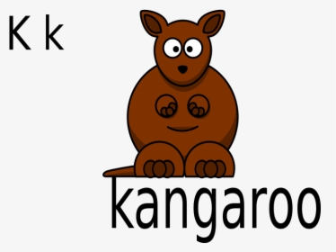 K For Kangaroo - Kangaroo K, HD Png Download, Transparent PNG